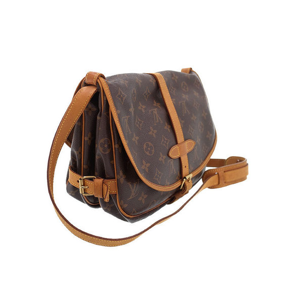 Louis Vuitton Monogram Saumur Bag Shoulder - Picture 1 of 9